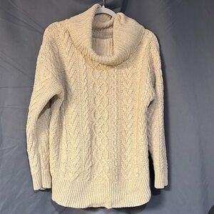 Lauren Ralph Lauren Cream Cowl Neck Sweater